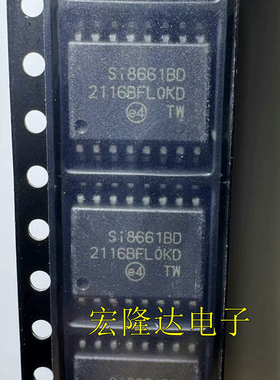 SI8661BD-B-ISR  全新进口 数字隔离器 芯片SI8661BD