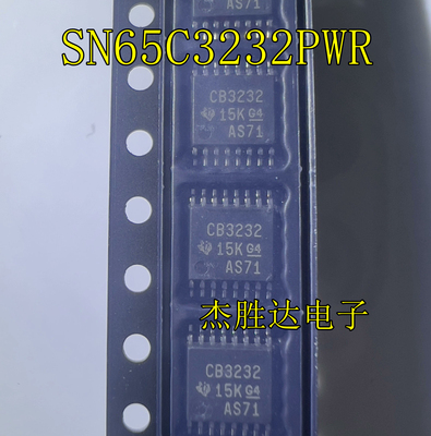 SN65C3232PWR CB3232 接口驱动器芯片IC TSSOP-16 现货