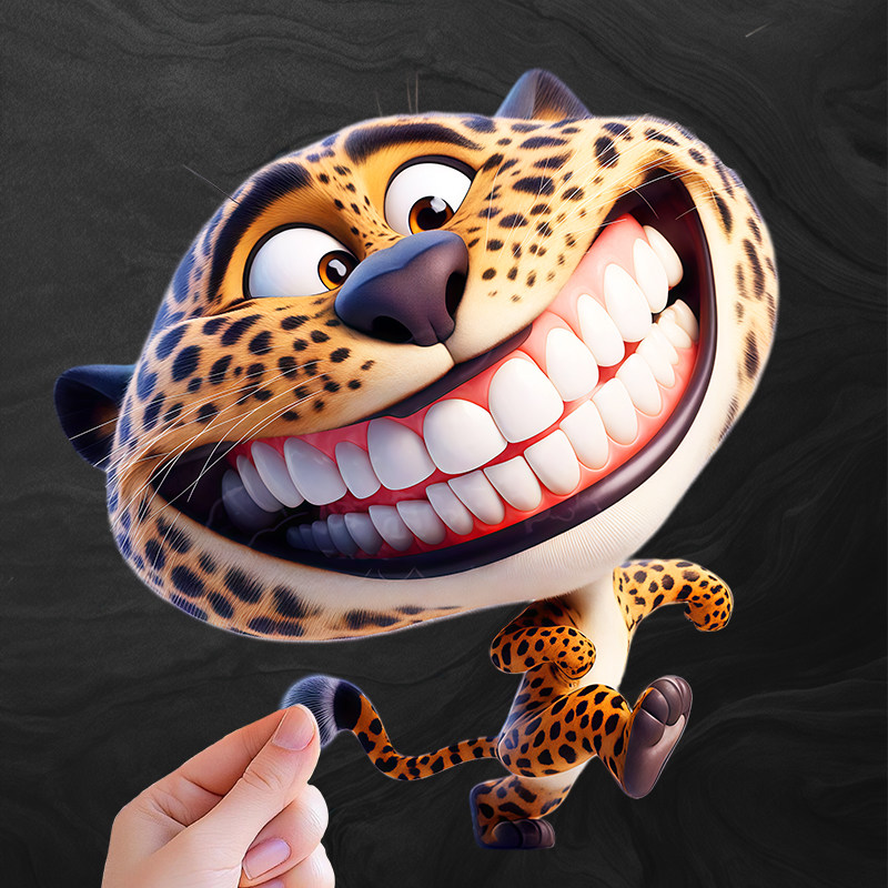 卡通搞怪表情豹子汽车装饰贴三角窗贴纸防水个性定制汽车贴,汽车用品/电子/清洗/改装,汽车装饰贴/反光贴,淘宝优惠券,粉丝福利购,淘宝优惠卷