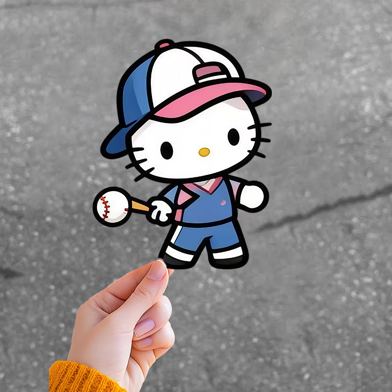 Hellokitty凯蒂猫KT猫汽车贴纸