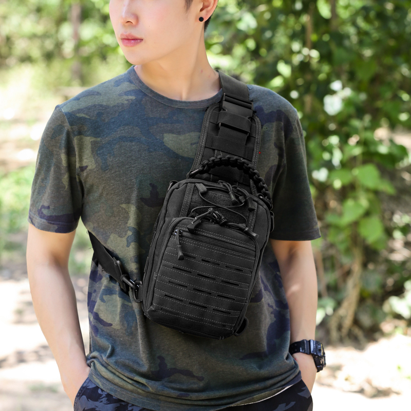 战术胸包多功能野营骑行运动单肩斜挎背包快反包弹弓路亚小包EDC,箱包皮具/热销女包/男包,男士包袋,淘宝优惠券,粉丝福利购,淘宝优惠卷