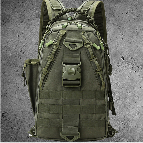 单双肩两用结实徒步背包