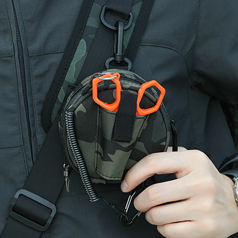 线盘收纳包前导线子线碳线盒子小路亚便携零钱钥匙兜多功能配件包