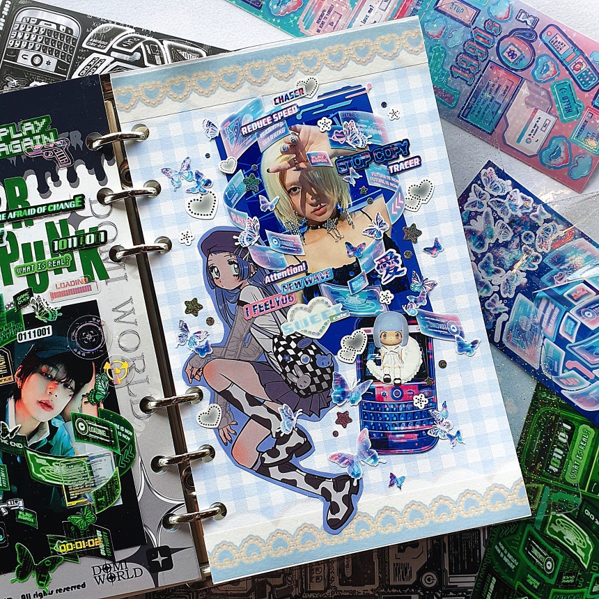 ppanjj潘姐9月新品咕卡贴纸