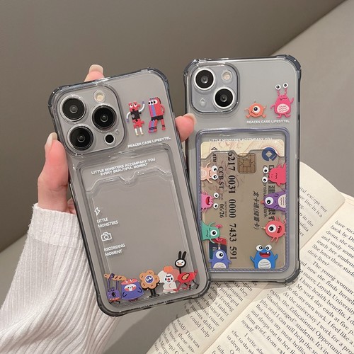 气囊防摔一体卡套硅胶软壳