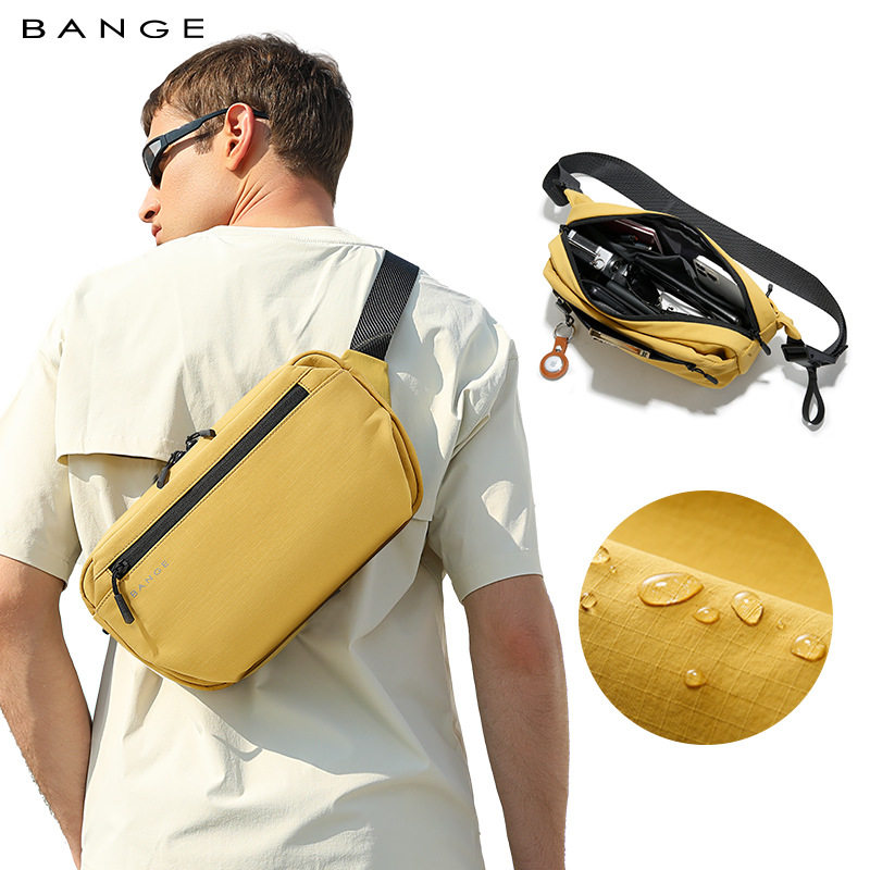 BANGE斜挎包多功能轻便男士休闲胸包通勤大容量潮流腰包小单肩包,箱包皮具/热销女包/男包,胸包,淘宝优惠券,粉丝福利购,淘宝优惠卷