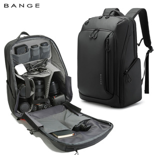 BANGE新款男士摄影双肩包电脑背包多功能旅行相机背包单反数码包