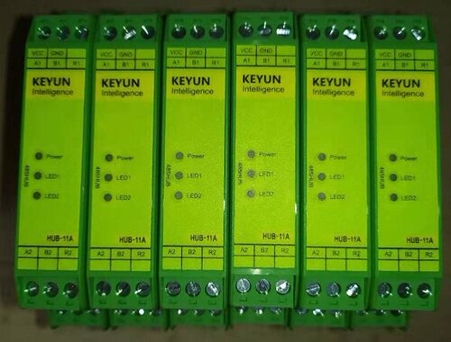 RS485中继器智能隔离模块集线器隔离栅工业级DIN导轨信号放大延长