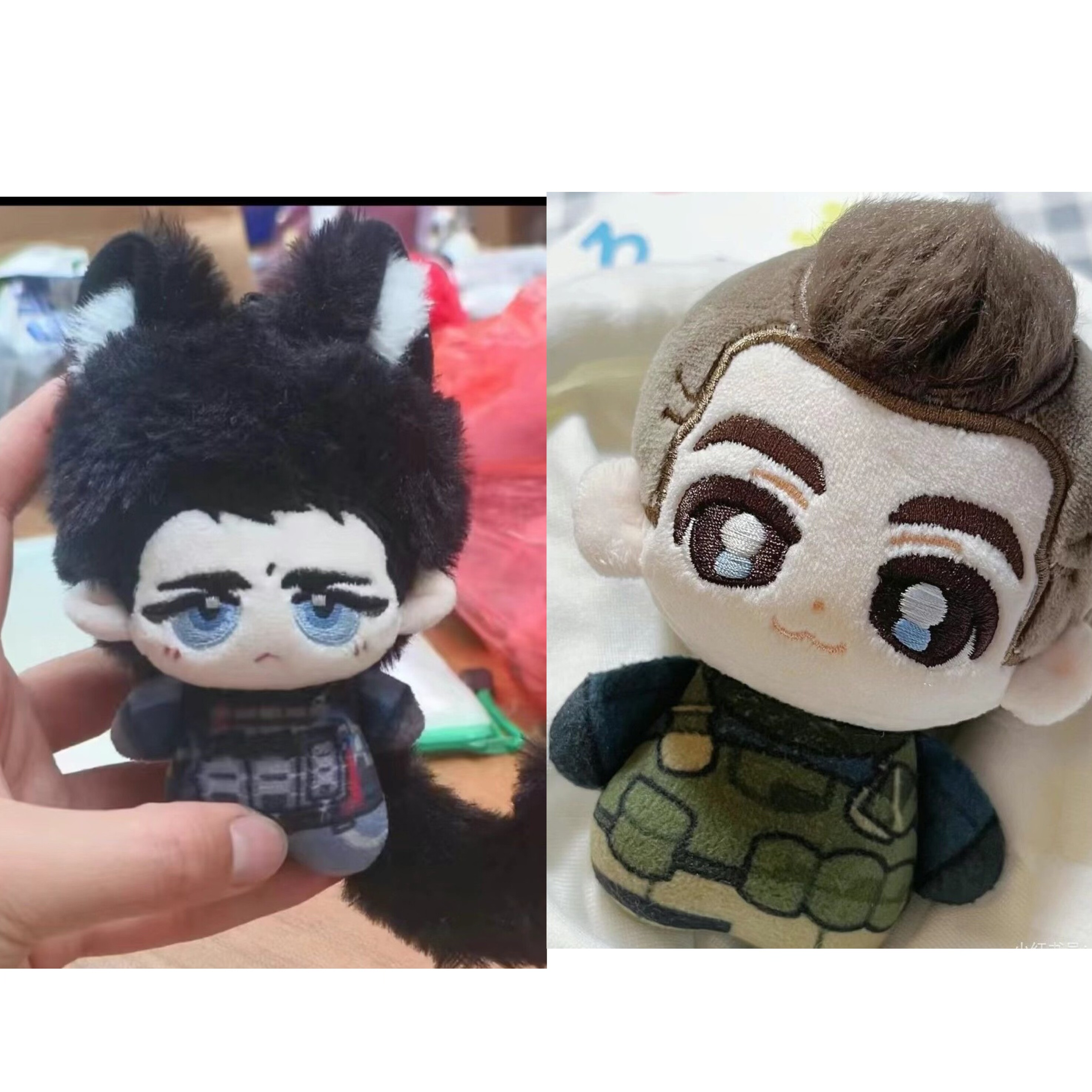 使命召唤挂件二次元keegan肥皂属性10cm棉花娃娃游戏周边玩偶礼物