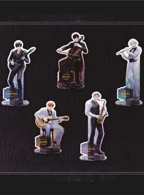 光与夜之恋×GOODSLOVE联动 三周年音乐会亚克力立牌马口铁吧唧