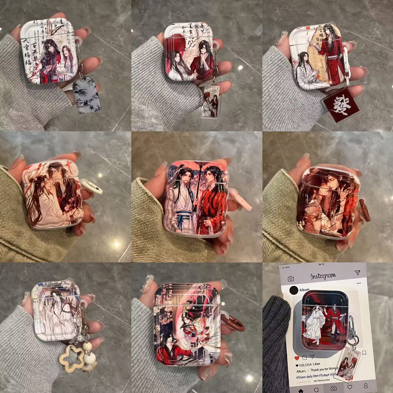 天宫赐福无线蓝牙耳机入耳式男生女士运动入耳式蓝牙耳机谢怜花城