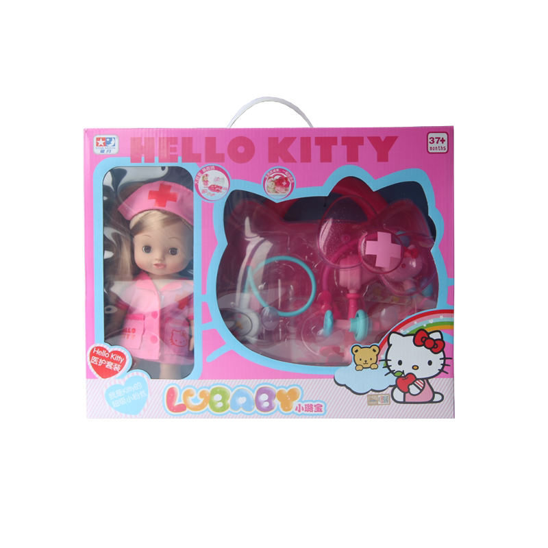 HelloKitty凯蒂猫护士箱医生套装星月儿童角色扮演女孩过家家玩具