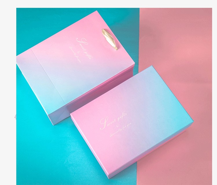 new year birthday gift Hairpin Headdress packing Gift box children Headdress gift paper bag Gradient color Gift boxin the Accessories/Fashion Jewelry, Jewelry storage , Jewelry Box  category - from Buy2taobao.com to provide professional Taobao agent buy service