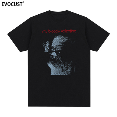 My Bloody Valentine乐队Feed Me With Your Kiss复古短袖T恤男女
