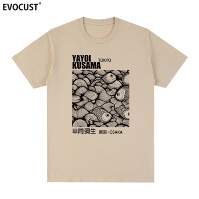 YayoiKusama草间弥生短袖T恤