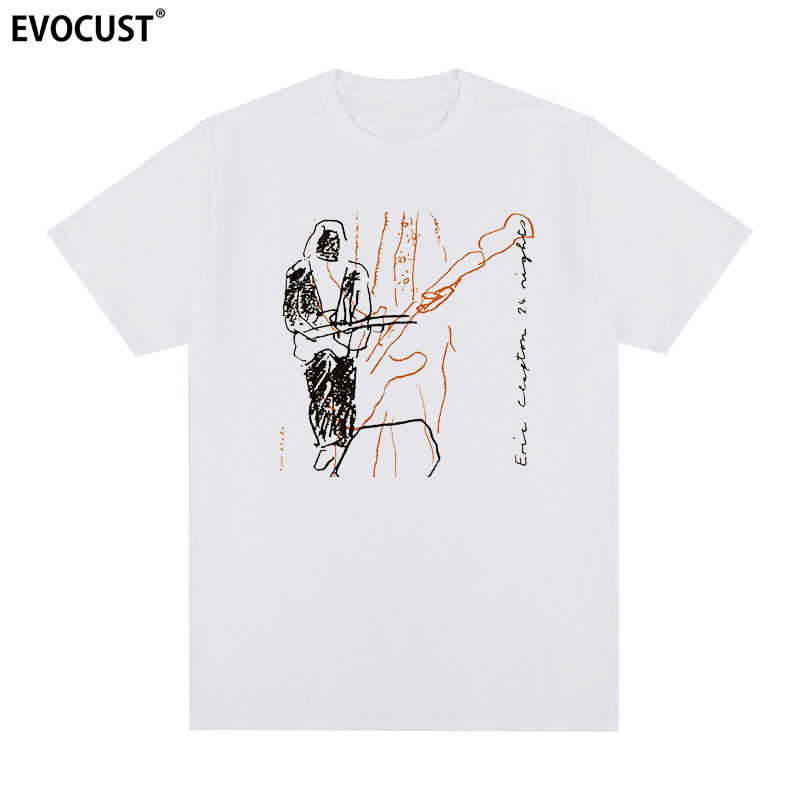 ERICCLAPTON摇滚短袖T恤