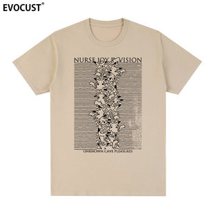 Joy Division短袖T恤快乐分裂小分队摇滚英国男女美式无线电波Tee