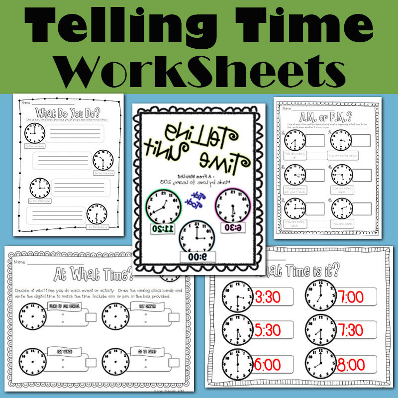 儿童生日常生活hour钟点时间表达英语单词趣味涂色练习纸课堂教具