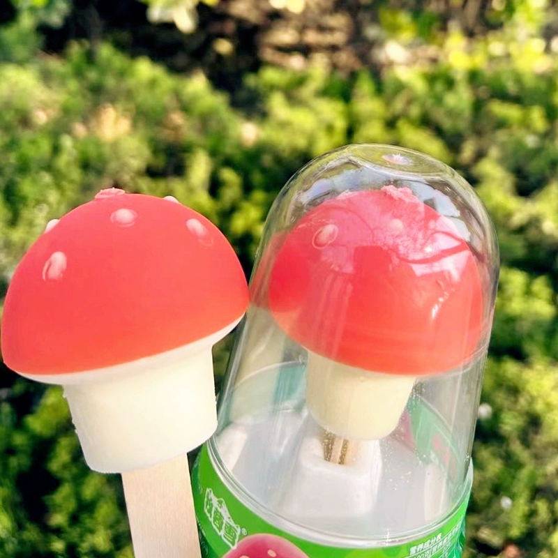 新品宫古岛红伞伞白杆杆网红雪糕冰淇淋便利店同款冰棍冰糕盒装