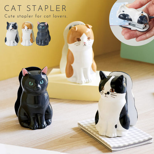 日本SetoCraft昭和猫订书机文具
