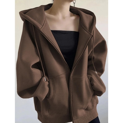 连帽卫衣外套女款春季2025新款