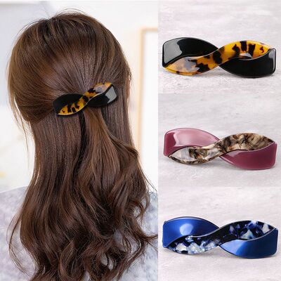 欣饰丽横夹一字夹醋酸麻花