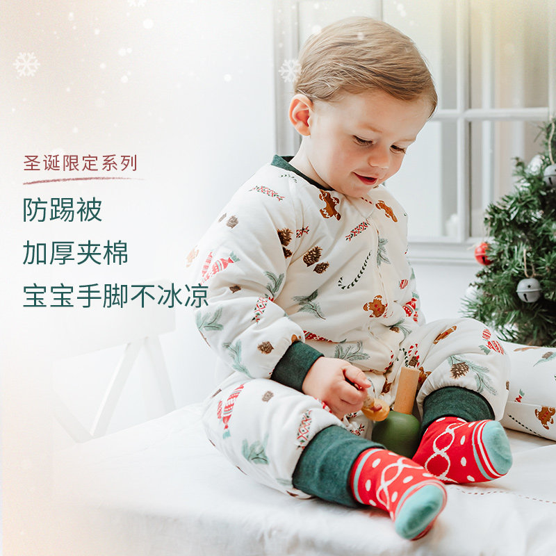 【双11预售】Nest Designs圣诞系列婴儿睡袋加厚夹棉秋冬宝宝儿童高性价比高么？