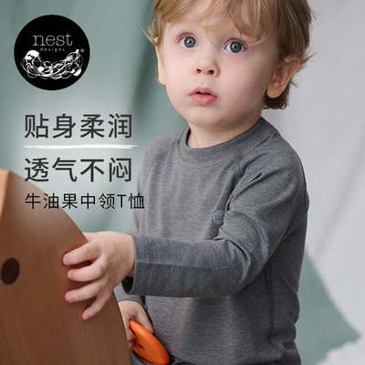 NestDesigns儿童长袖T恤