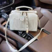 粉色女士小众包包2026新款 女包高级复古包手提斜挎包网红包包T160