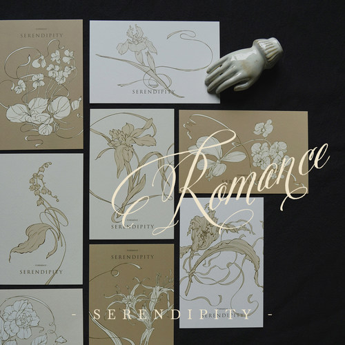 Danny画画手绘简约礼品手写卡