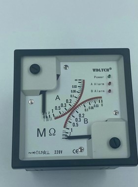 船用双路绝缘表F96D-BMΩ兆欧表电网绝缘电阻监测仪220V-380V