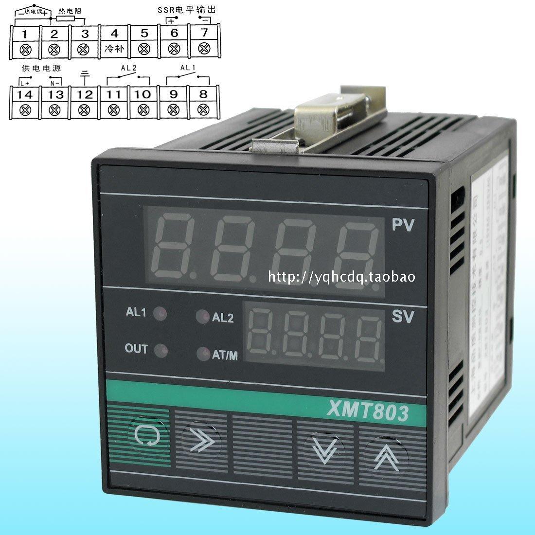 智能温控仪XMT-803 智能PID温控仪 万能输入 温度控制器 72*72mm