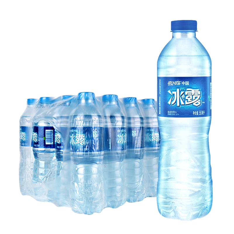 可口可乐冰露饮用水550ml*24瓶整箱瓶装水非矿泉水纯净水会议用水-封面