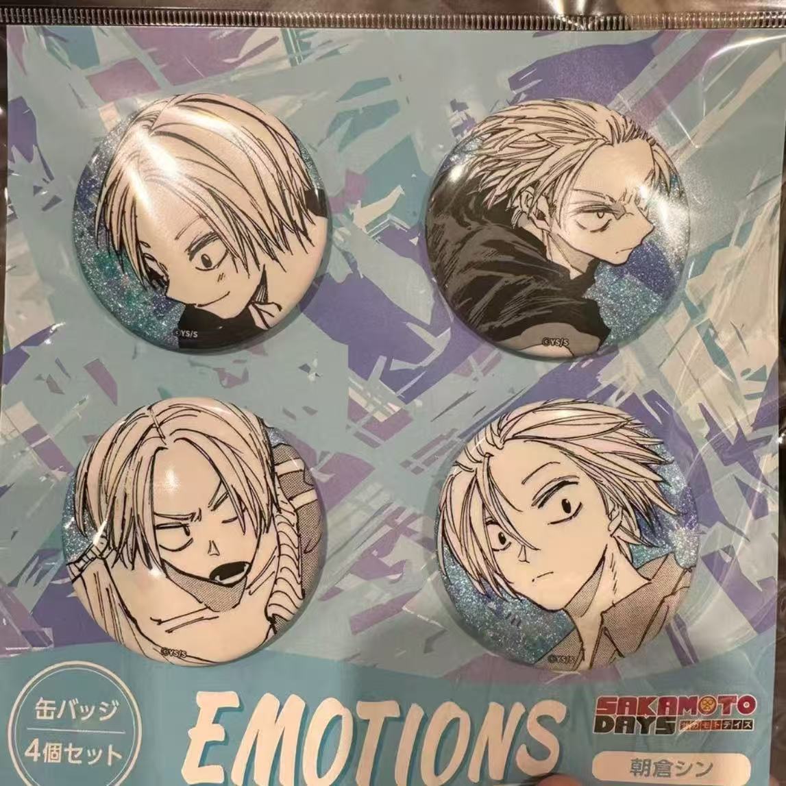 日谷原袋 坂本日常 JS限定韩仓信 南云 大佛 个人池吧唧 带背板