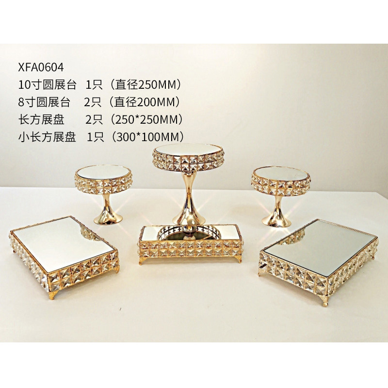 款水晶甜品台展示架  婚礼摆件甜点糕点托冷餐茶歇摆台蛋糕架|msdalam kategori pinggan mangkuk, pinggan mangkuk, mangkuk buah-buahan/plat buah-buahan/bakul buah-buahan - dari Buy2taobao.com untuk memberikan perkhidmatan ejen Taobao profesional membeli