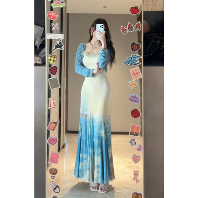 夏日绝美巨好看套装裙度假风气质