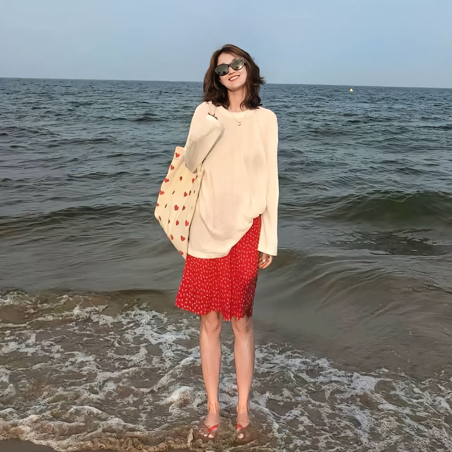 夏日绝美巨好看小个子两件套裙装