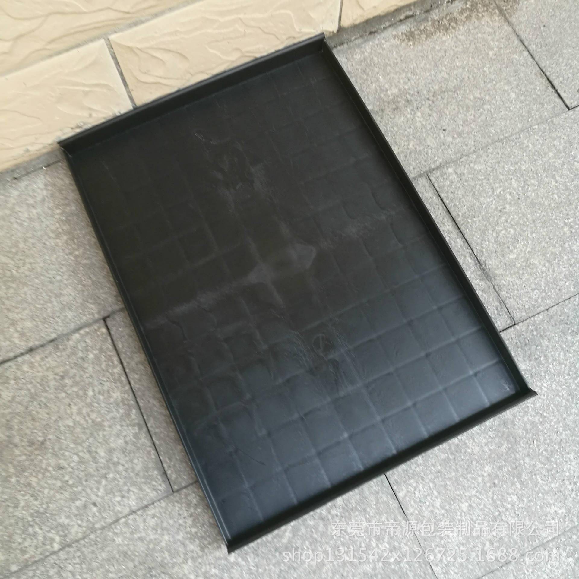 防静电塑料盒正方形塑料方盘防静电浅盘供应上海北京青岛