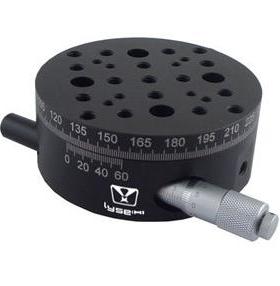 热销精密型手动旋转位移调整滑台SX120-82W弧度角度实验工作平台