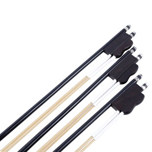 四胡弓子高音专业演奏优质白马尾四胡琴弓黑檀木弓鱼四胡乐器配件