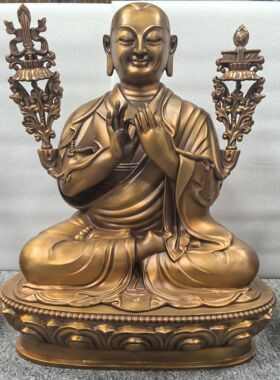 宗喀巴/萨巴/萨巴扎巴/洛桑扎巴/师徒三尊/贾曹杰/克珠杰60cm50cm