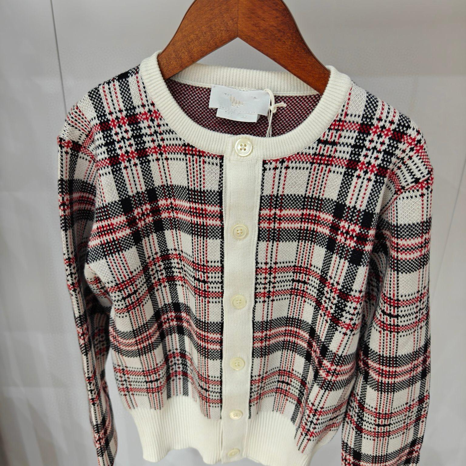 T*B 25新款男女童针织毛衣开衫