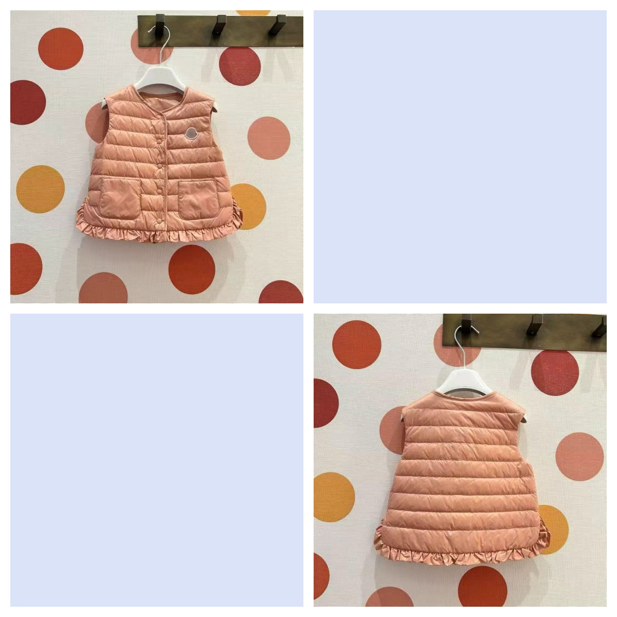 MC 25秋冬 女童 羽绒马甲背心