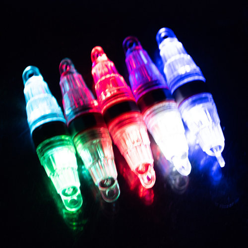 LED水下集鱼灯深水诱鱼灯双头闪