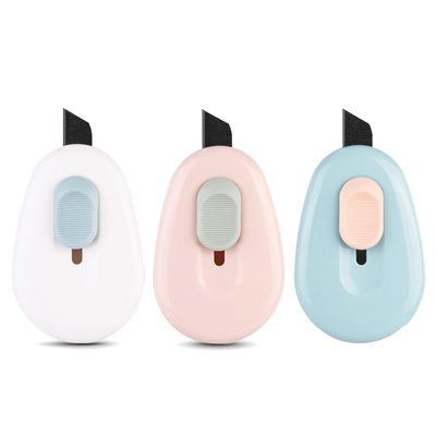 得力美工刀迷你随身拆快递