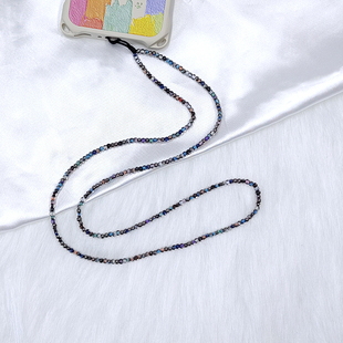 手机挂绳短款长款挂脖CCD相机绳工牌米珠可爱款链子钥匙防丢好看