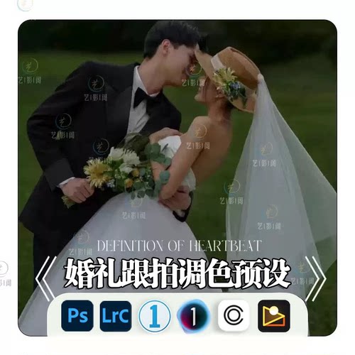 婚礼跟拍预设像素蛋糕滤镜LR预设飞思预设富士理光纪实哈苏徕卡