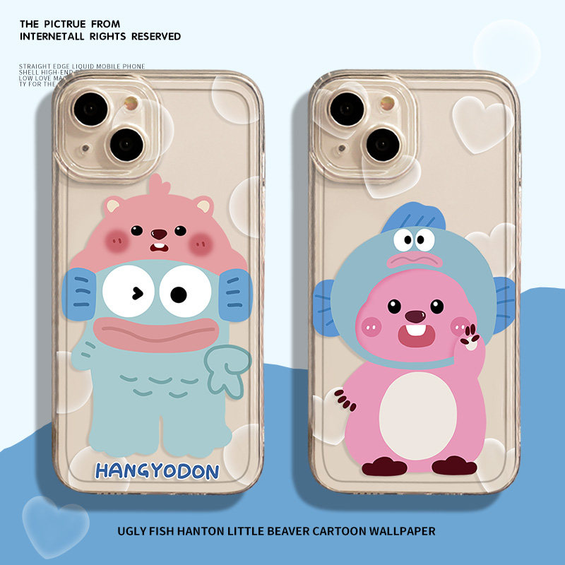 全系苹果手机透明卡通可爱