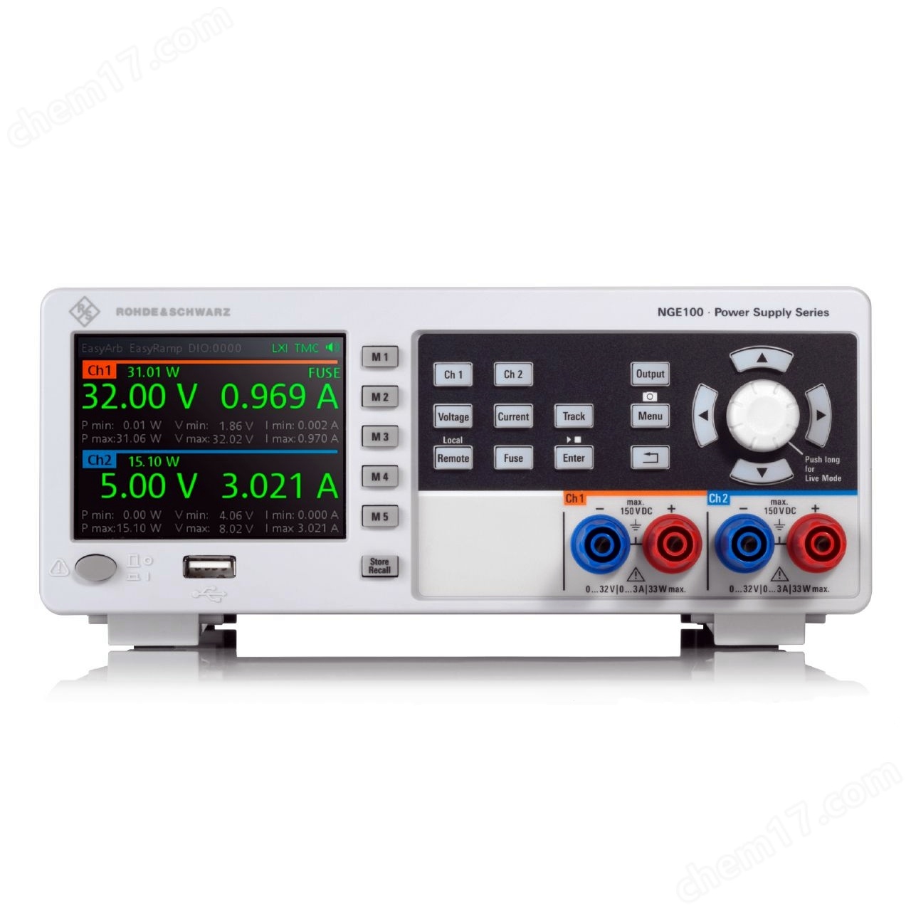 租售/回收罗德与施瓦茨R&S® NGE102B NGE103B直流电源