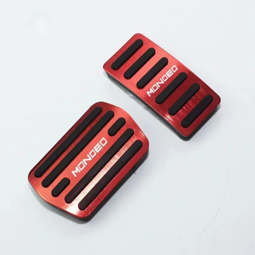 适用于新款蒙迪欧油门刹车踏板 内饰改装铝合金防滑脚踏板专用